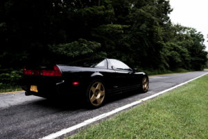 Black 1991 Acura NSX. Legend.